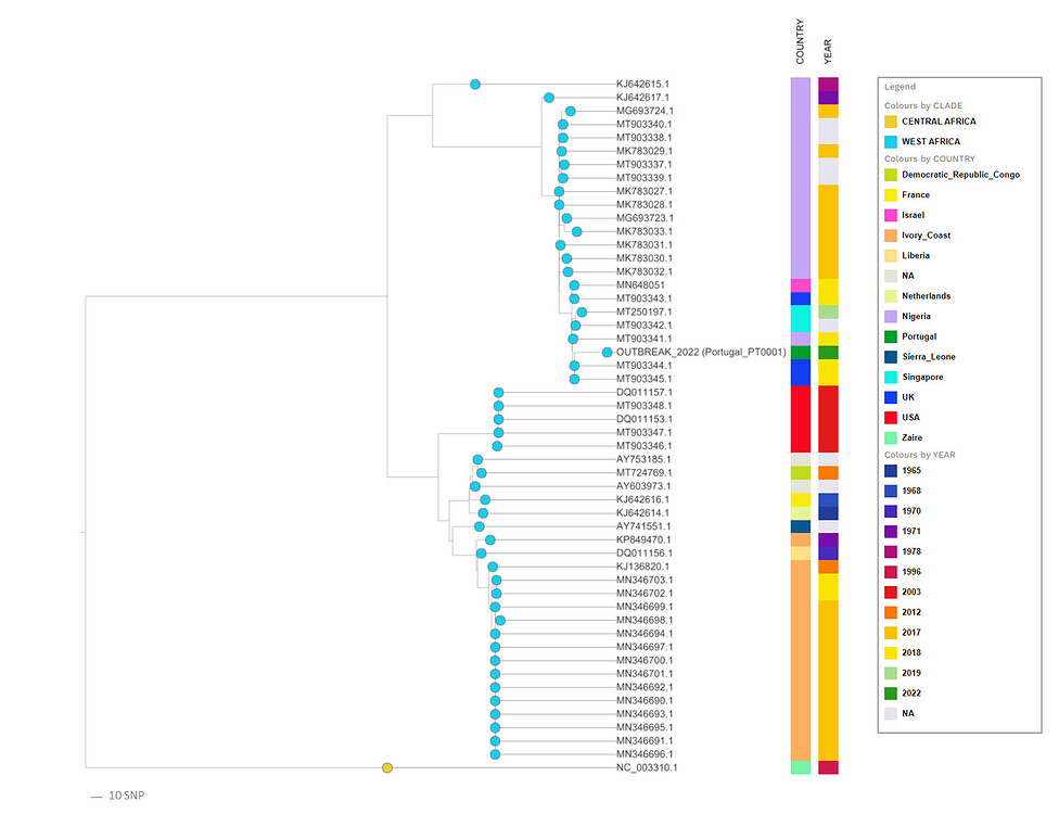 First Draft Genome Sequence Of Monkeypox Virus Associated With The 